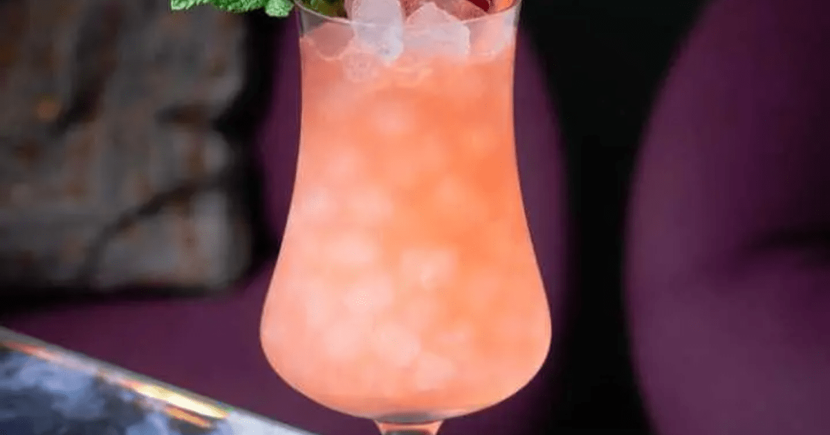 Sanguine Cobbler Cocktail