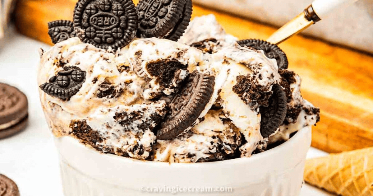 Oreo Ice Cream Resep