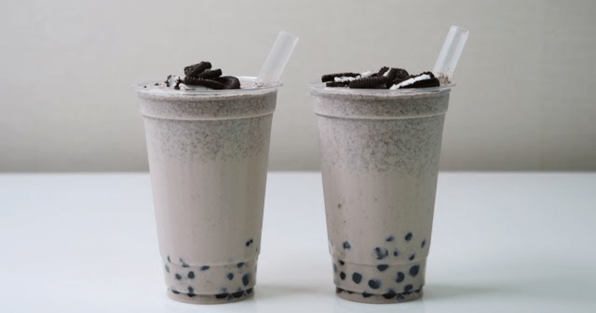 Resep Oreo Bubble Tea – Creamy, Crunchy, dan Cuma 5 Menit Jadi!