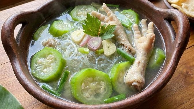 Variasi Sehat: Sayur Bening Oyong Soun Nikmat