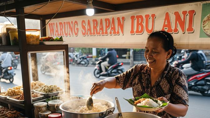 Peluang Usaha Warung Nasi untuk Pensiunan di Desa